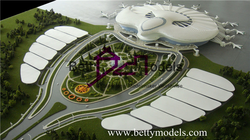 Architekturflughafenmodelle