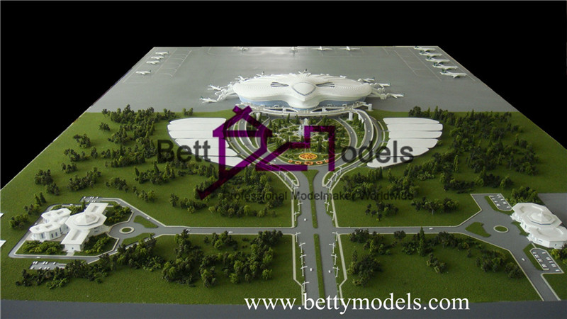 Architekturflughafenmodelle