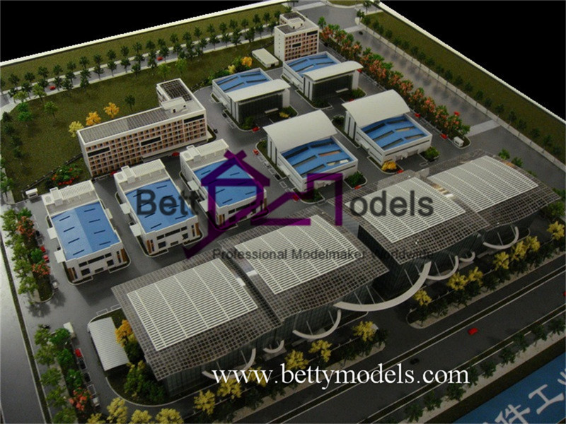 Architekturmodelle der India Factory
