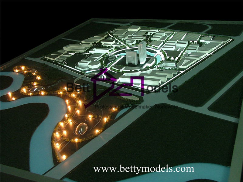 Stadtplanungsmodell für Bahrain