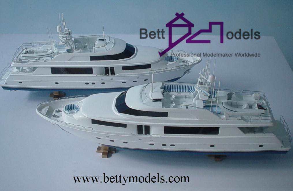 Modellbau von Yachten in Frankreich